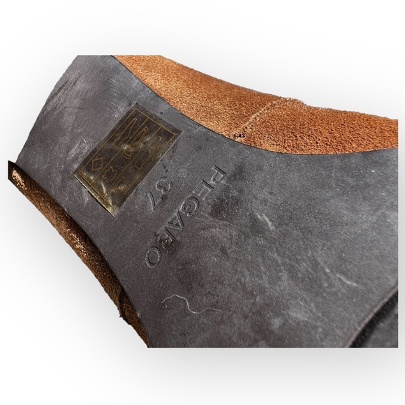 Pegabo suede heeled booties. Size 37 (6.5 US) - Picture 8 of 10